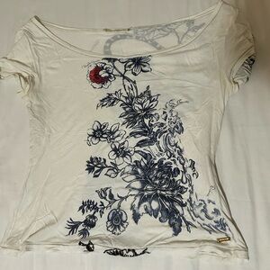 Roberto Cavalli tattoo top